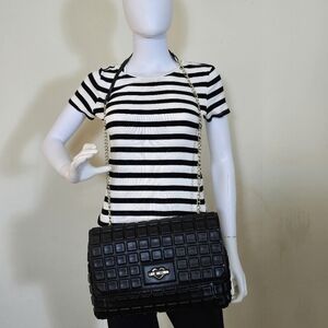 Love Moschino Black Quilted Shoulder Bag
